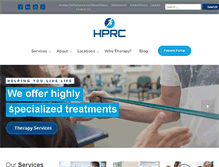 Tablet Screenshot of hprc.net